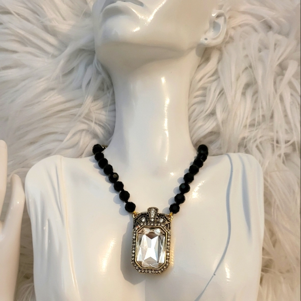 Heidi Daus Necklace with Gemstone Pendant (necklace ONLY)